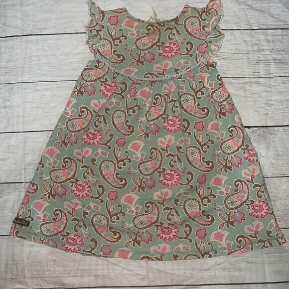 Matilda Jane Clothing MJ Growing Season Pearl Dress Happy and Free Paisley sz 6 - Picture 2 of 6